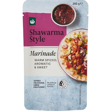 Woolworths Shawarma Style Marinade 250g