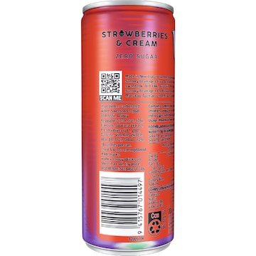 V Energy Drink Strawberries & Cream 250mL