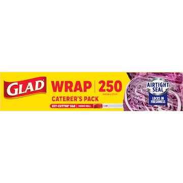 Glad Wrap Caterer's Pack 250m each