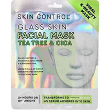 Skin Control Glass Skin Facial Mask Tea Tree & Cica each