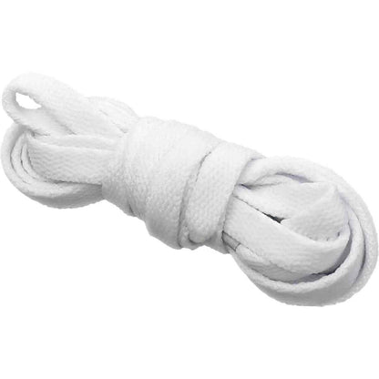 Oakwood Flat Sneaker Shoelaces White 120cm each