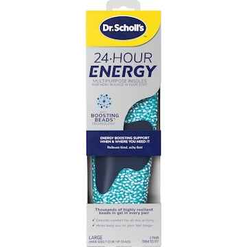 Dr.Scholl's 24 Hour Energy Multipurpose Insoles Large each