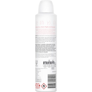 Dove Women Whole Body Deodorant Aerosol Raspberry Rose 230mL