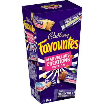 Cadbury Favourites Marvellous Creations Chocolate Box 264g