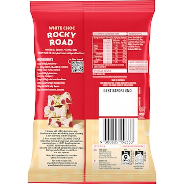 Nestle Bakers Choice Melts White Chocolate 225g