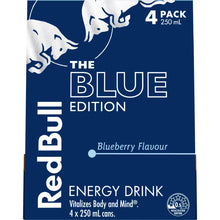 Red Bull Energy Drink Blue Edition 250mL x 4 pack