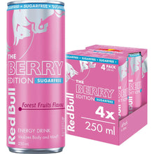 Red Bull Sugarfree Energy Drink Berry Edition 250mL x 4 pack