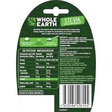 Whole Earth Stevia Tablets 400 pack