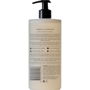 Soma Body Wash Amber & Jasmine 750mL