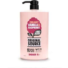 Original Source Shower Gel Creamy Vanilla & Raspberry 1L