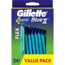 Gillette Blue 2 Flex Disposable Razors 24 pack