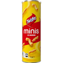Twisties Minis Cheese Flavoured Snacks 115g