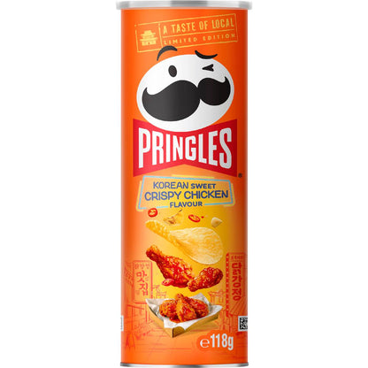 Pringles Korean Sweet Crispy Chicken Potato Chips 118g