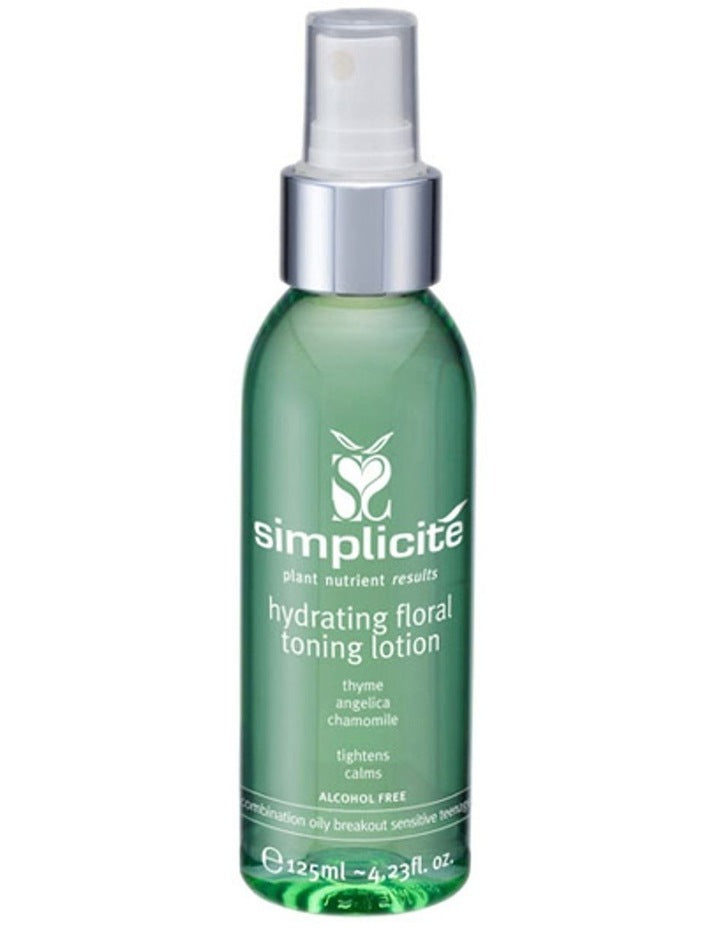 Hydrating Floral Toning Lotion Combination/Dry  Oily Skin