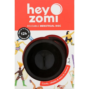 Hey Zomi Reusable Menstrual Disc Black each
