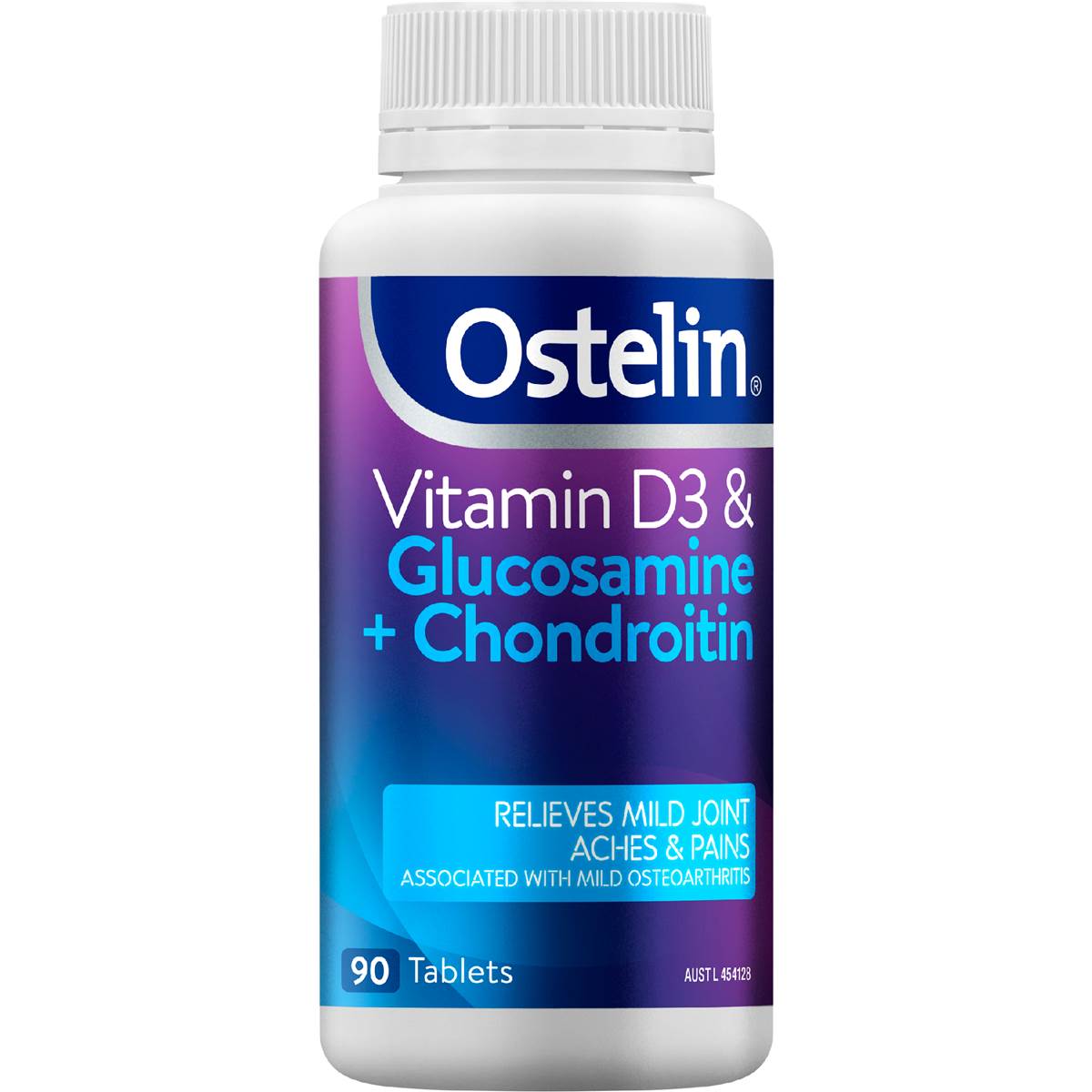 Ostelin Vitamin D3 & Glucosamine + Chondroitin Tablets 90 pack