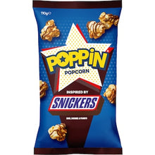 Poppin Ready To Eat Popcorn Snickers 110g