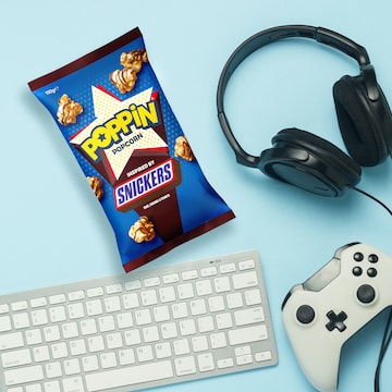 Poppin Ready To Eat Popcorn Snickers 110g