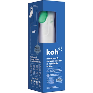 Koh Bathroom & Shower Cleaner In Refillable Bottle each