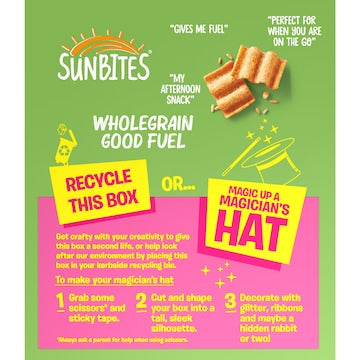 Sunbites Grain Waves Wholegrain Chips Kids' Lunchbox Multipack 8 pack