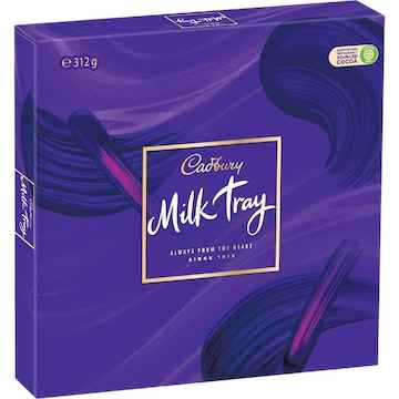 Cadbury Milk Tray Chocolate Gift Box 312g