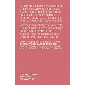 Essano Collagen Boost Restorative Night Cream 50mL