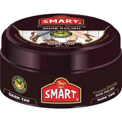 Smart Shoe Polish Dark Tan 65g