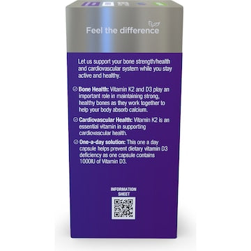 Vitaceuticals Magzorb K2 + D3 Bone Health Capsules 60 pack