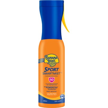 Banana Boat SPF 50+ Smartmist Sport Sunscreen Spray 200mL