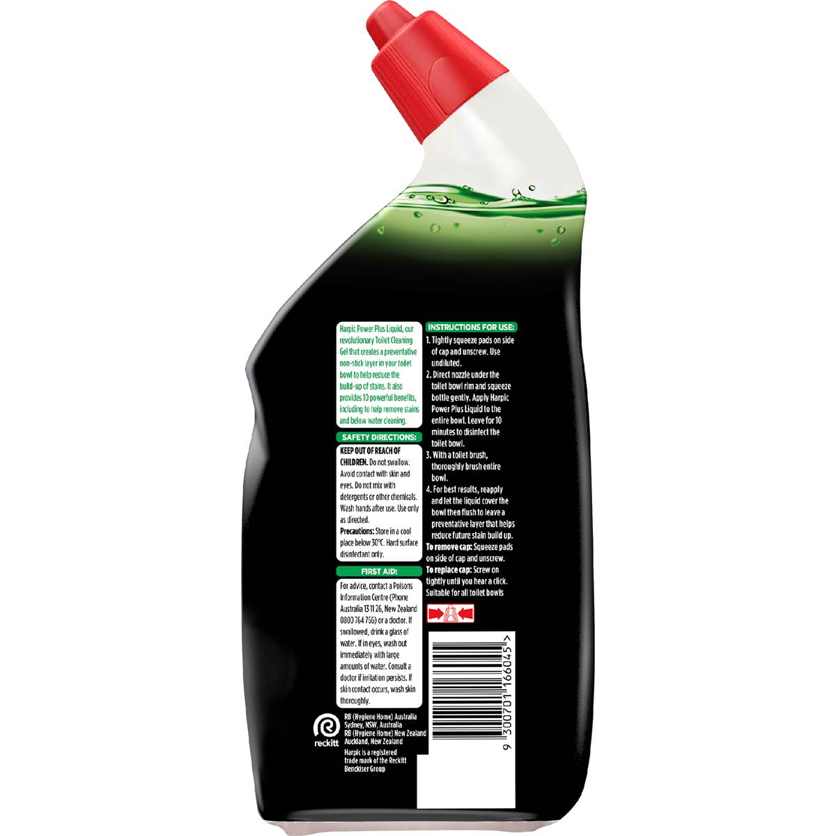 Harpic Power Plus Cleaning Gel Pine Forest 500mL