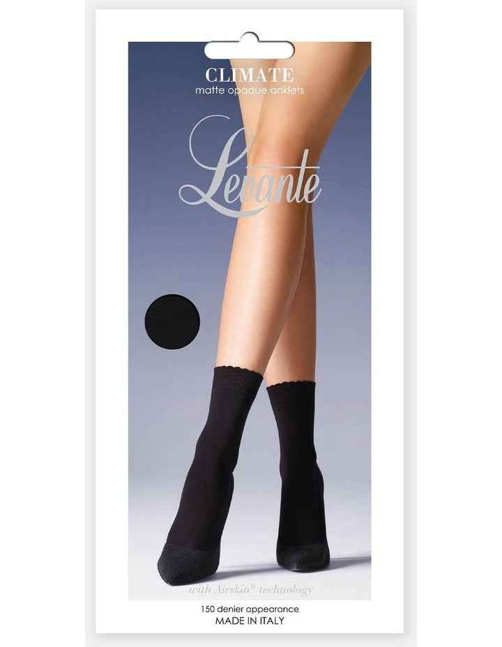 Climate Anklet Socks in Nero