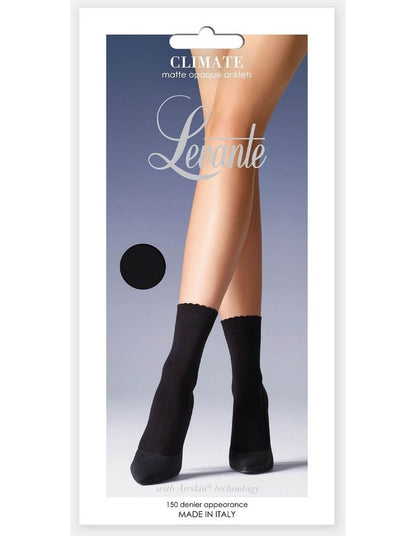 Climate Anklet Socks in Nero