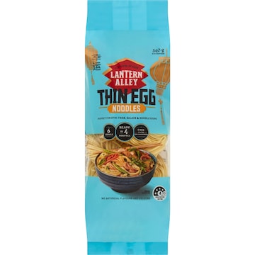 Lantern Alley Thin Egg Noodles 340g