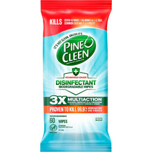 Pine O Cleen Disinfectant Biodegradable Wipes Fresh 60 pack