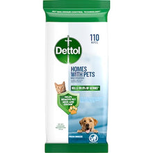 Dettol Homes With Pets Multipurpose Wipes Fresh Breeze 110 pack