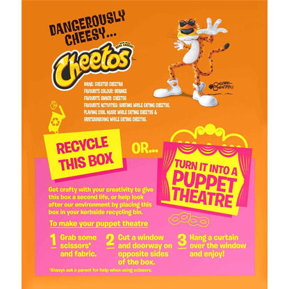 Cheetos Cheese & Bacon Balls Lunchbox Snacks Multipack 8 pack