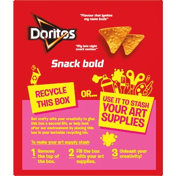 Doritos Cheese Supreme Corn Chips 19g x 8 pack