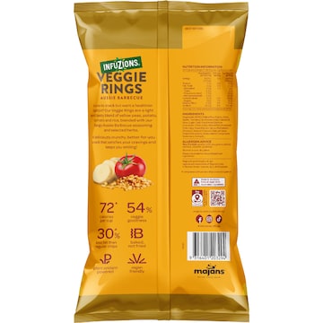 Infuzions Veggie Rings Aussie Barbecue 5 pack