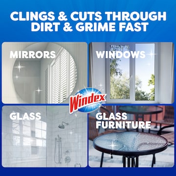 Windex Power Foaming Window Cleaner Fresh Scent 500g