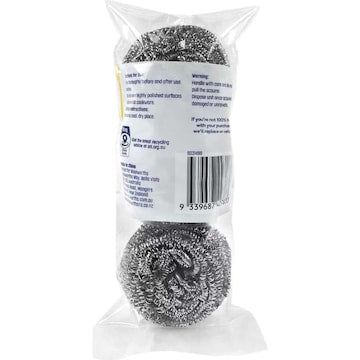 Strike Stainless Steel Scourers 3 pack
