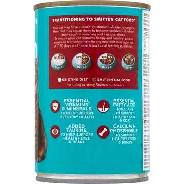 Smitten Wet Cat Food Casserole Beef In Gravy 400g