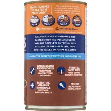 Baxter's Adult Dog Food Wet Loaf Five Meats 700g