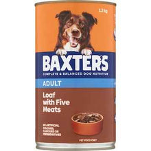 Baxter's Adult Dog Food Wet Loaf Five Meats 1.2kg