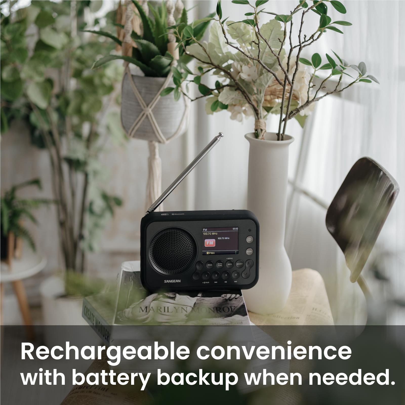 Sangean DPR76BTMB Portable DAB+/FM Radio