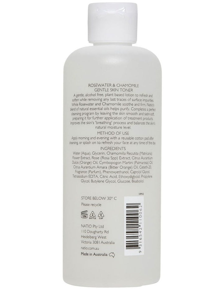 Rosewater And Chamomile Gentle Skin Toner 250ml