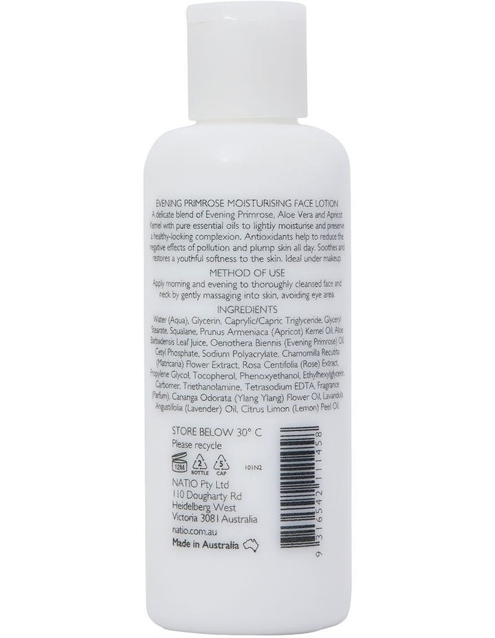 Evening Primrose Moisturising Face Lotion 125ml