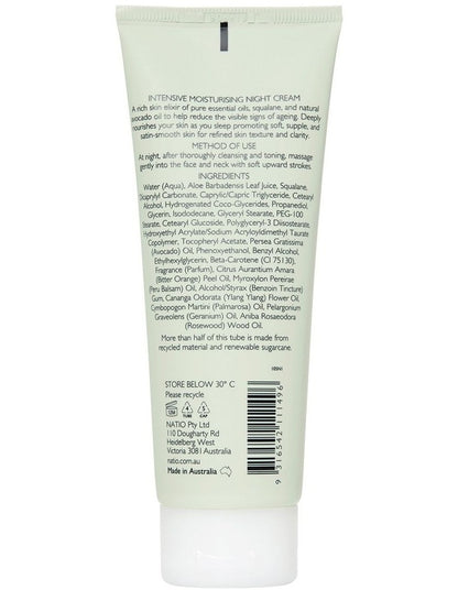 Intensive Moisturising Night Cream 100g