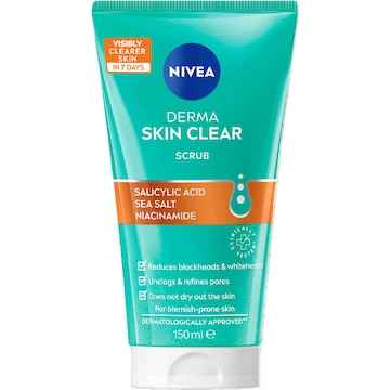 Nivea Derma Skin Clear Scrub 150mL