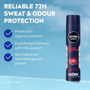 Nivea Men Intense Protection Sport 72HR Antiperspirant Deodorant 250mL