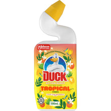 Duck Action Burst Toilet Bowl Cleaner Tropical Vibes 500mL